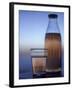 Rhubarb Juice in Glass and Bottle-Per Ranung-Framed Photographic Print