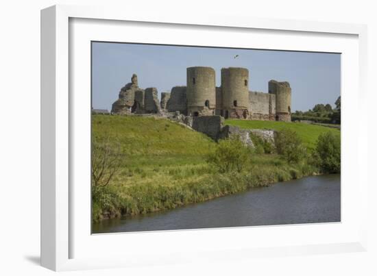 Rhuddlan Castle, Denbighshire, Wales-Rolf Richardson-Framed Photographic Print