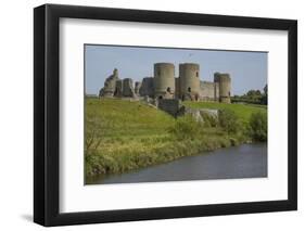 Rhuddlan Castle, Denbighshire, Wales-Rolf Richardson-Framed Photographic Print