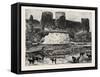 Rhuddlan Castle-null-Framed Stretched Canvas