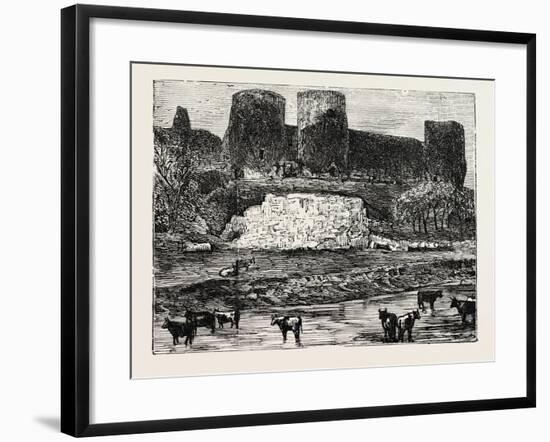 Rhuddlan Castle-null-Framed Giclee Print