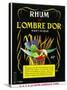 Rhum de Lombre d'Or Martinique Brand Rum Label-Lantern Press-Stretched Canvas