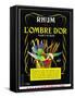 Rhum de Lombre d'Or Martinique Brand Rum Label-Lantern Press-Framed Stretched Canvas