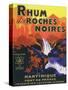 Rhum des Roches Noires Brand Rum Label-Lantern Press-Stretched Canvas