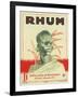 Rhum Distillerie de Minargent Brand Rum Label-Lantern Press-Framed Art Print