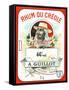 Rhum du Creole Brand Rum Label-Lantern Press-Framed Stretched Canvas