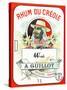 Rhum du Creole Brand Rum Label-Lantern Press-Stretched Canvas