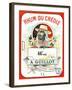 Rhum du Creole Brand Rum Label-Lantern Press-Framed Art Print