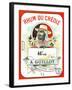 Rhum du Creole Brand Rum Label-Lantern Press-Framed Art Print