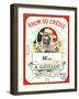 Rhum du Creole Brand Rum Label-Lantern Press-Framed Art Print
