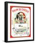 Rhum du Creole Brand Rum Label-Lantern Press-Framed Art Print