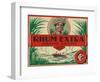 Rhum Extra Grand Arome Brand Rum Label-Lantern Press-Framed Art Print