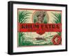 Rhum Extra Grand Arome Brand Rum Label-Lantern Press-Framed Art Print