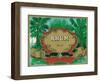 Rhum Forty Proof Rum Label-Lantern Press-Framed Art Print