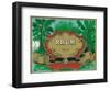 Rhum Forty Proof Rum Label-Lantern Press-Framed Art Print