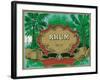 Rhum Forty Proof Rum Label-Lantern Press-Framed Art Print