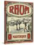 Rhum Martinique Brand Rum Label-Lantern Press-Stretched Canvas