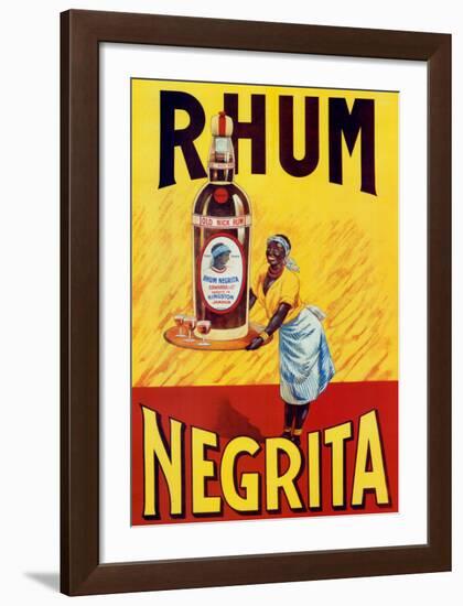 Rhum Negrita-null-Framed Art Print