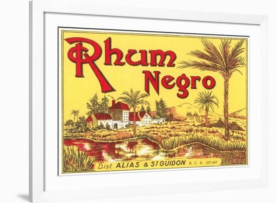 Rhum Negro Label-null-Framed Premium Giclee Print