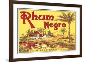 Rhum Negro Label-null-Framed Premium Giclee Print