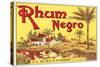Rhum Negro Label-null-Stretched Canvas