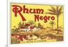 Rhum Negro Label-null-Framed Art Print