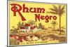 Rhum Negro Label-null-Mounted Premium Giclee Print
