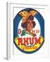 Rhum Palita Brand Rum Label-Lantern Press-Framed Art Print