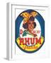 Rhum Palita Brand Rum Label-Lantern Press-Framed Art Print