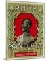 Rhum San Lucta Brand Rum Label-Lantern Press-Mounted Art Print