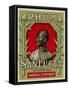 Rhum San Lucta Brand Rum Label-Lantern Press-Framed Stretched Canvas