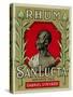 Rhum San Lucta Brand Rum Label-Lantern Press-Stretched Canvas