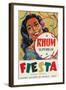 Rhum Superieur Fiesta Brand Rum Label-Lantern Press-Framed Art Print