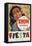 Rhum Superieur Fiesta Brand Rum Label-Lantern Press-Framed Stretched Canvas