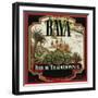 Rhum Traditionnel Baya Brand Rum Label-Lantern Press-Framed Premium Giclee Print