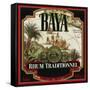 Rhum Traditionnel Baya Brand Rum Label-Lantern Press-Framed Stretched Canvas