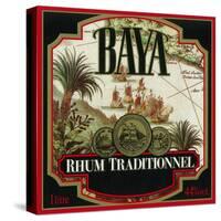 Rhum Traditionnel Baya Brand Rum Label-Lantern Press-Stretched Canvas