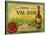 Rhum Val d'Or Martinique Brand Rum Label-Lantern Press-Stretched Canvas