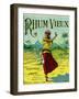 Rhum Vieux Brand Rum Label-Lantern Press-Framed Art Print