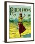 Rhum Vieux Brand Rum Label-Lantern Press-Framed Art Print