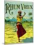 Rhum Vieux Brand Rum Label-Lantern Press-Mounted Art Print