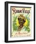 Rhum Vieux Martinique Brand Rum Label-Lantern Press-Framed Premium Giclee Print