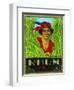 Rhum Vieux Rum Label-Lantern Press-Framed Art Print