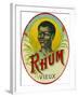 Rhum Vieux Rum Label-Lantern Press-Framed Art Print