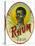 Rhum Vieux Rum Label-Lantern Press-Stretched Canvas