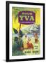 Rhum Yva Brand Rum Label-Lantern Press-Framed Art Print