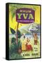 Rhum Yva Brand Rum Label-Lantern Press-Framed Stretched Canvas