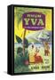 Rhum Yva Brand Rum Label-Lantern Press-Framed Stretched Canvas