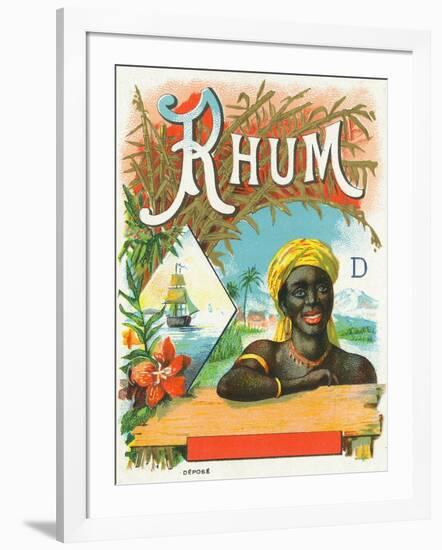 Rhum-Lantern Press-Framed Art Print