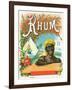 Rhum-Lantern Press-Framed Art Print